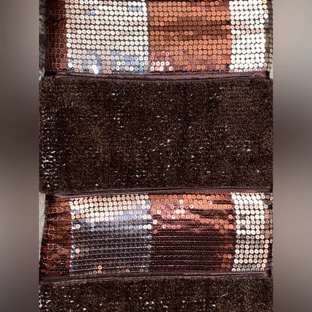 Luxury elite, brown, and gold shimmer Bathroom Mat Set.